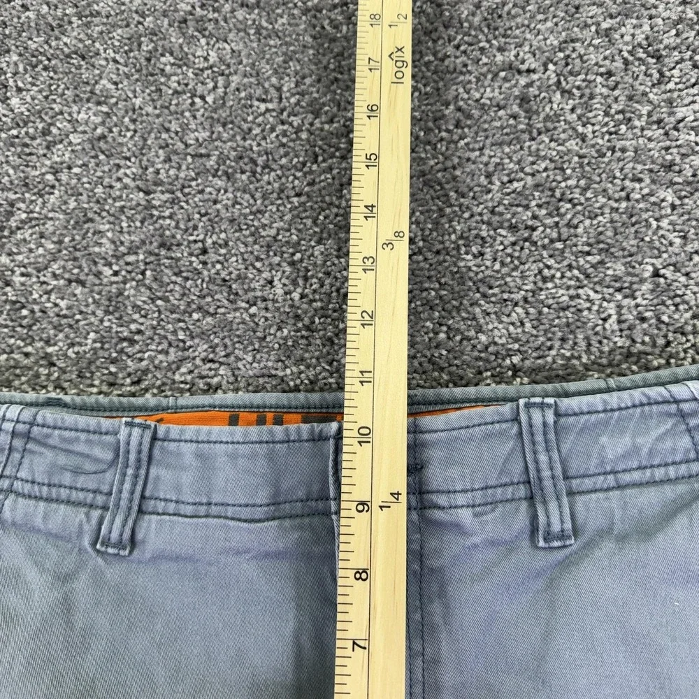 Urban Pipeline Shorts Mens 32 Gray Blue Chino UltraFlex Stretch Casual Summer